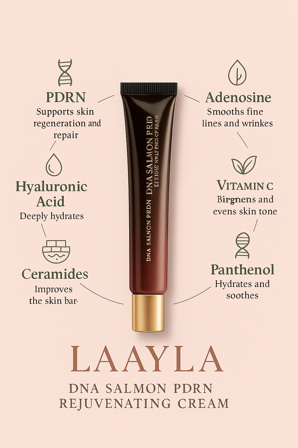 LAAYLA™ REJU-ALL DNA Salmon PDRN Rejuvenating Cream – Anti-Aging & Skin Repair